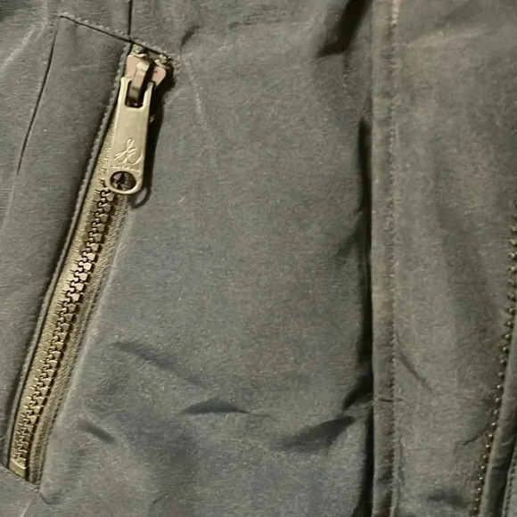 Sam Edelman Navy Winter Parka Faux Fur Hood - Picture 3 of 8